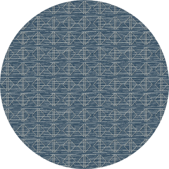 Diamonds Denim Circle 11 X 11 ft