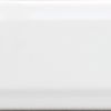 Mt Cook White Gloss Bevelled Edge Tile 300x100