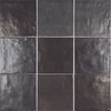 Piha Square Black Sand Square Matt Tile 138x138mm