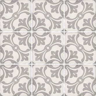 Parnell Grey Encaustic Look Tile 200x200