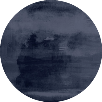 Watercolor Midnight 11 ft Circle