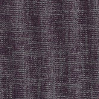 Shaw Grounded Spaces Breathe Tile 5T690 Range Breathe  Friendly Grape