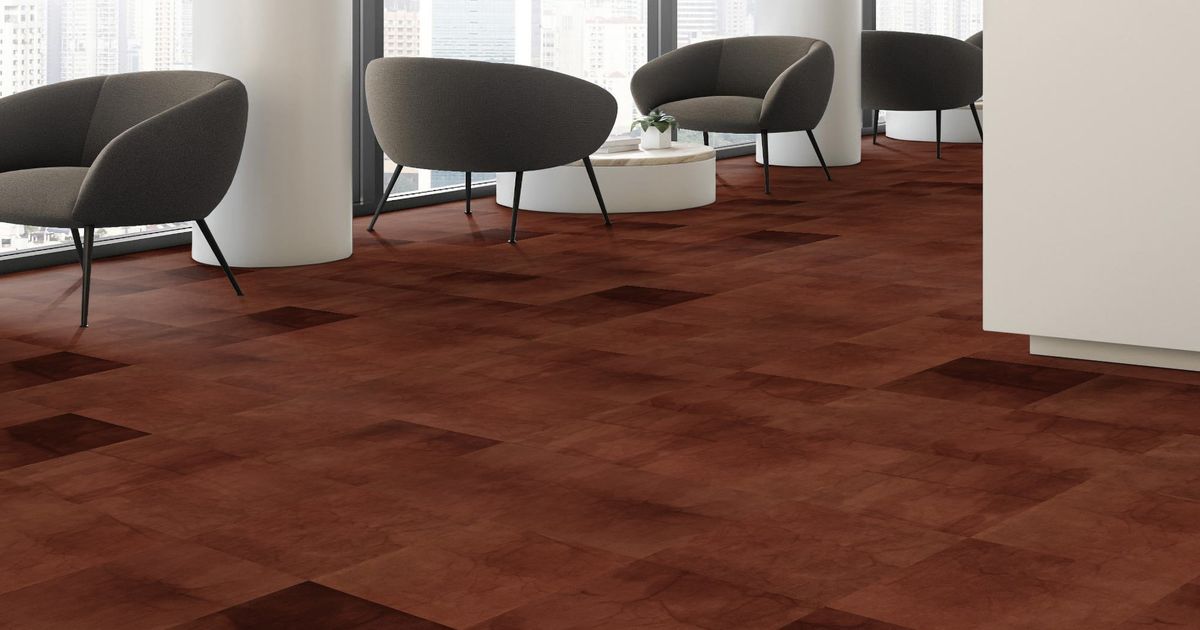Shaw Contract Dye Lab Rust Carpet Tiles Carpet | Jacobsen NZ Flooring
