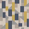 Kista Graphic Circle 12 X 15 ft