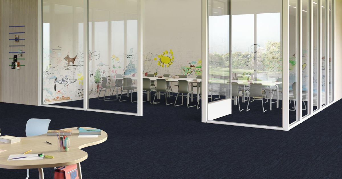Shaw Contract Grounded Spaces Grounded Accent Grounded Accent Navy ...