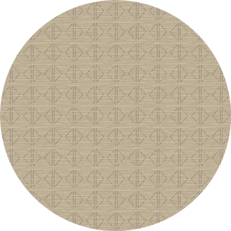Diamonds Sisal Circle 11 X 11 ft