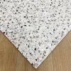 Devonport Terrazzo Look White Matt Tile 600x600