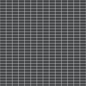 Wincklemans Black 23 x 50mm Stackbond Mosaic Tile 316x316