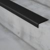 Stairnosings Uncovered Stairs AA125 - Black