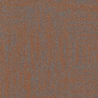 Shaw Grounded Spaces Alignment Tile 5T689 Range Alignment  Helpful Tangerine