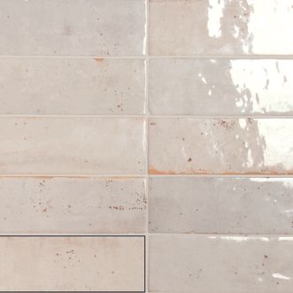 Piha Subway Shell Subway Gloss Tile 52x161mm