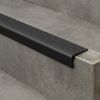 Stairnosings Uncovered Stairs AA107 - Matte Black