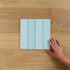 Artisan Subway Gloss Tile Mint Gloss Slim Subway 58mm x 242mm