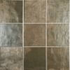 Piha Brown Square Matt Tile 138x138